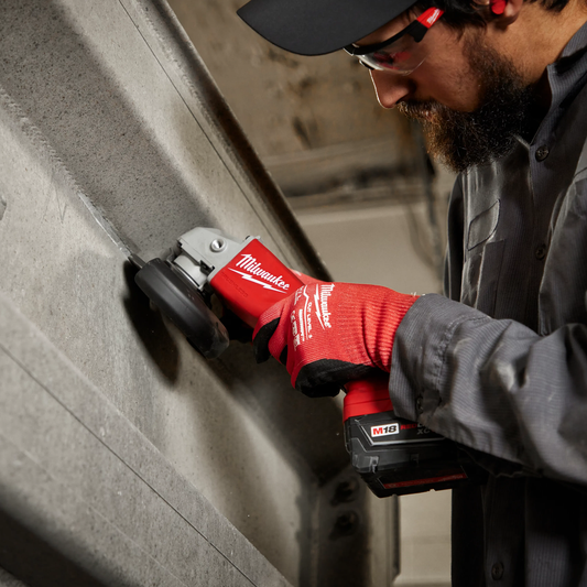 Milwaukee 2686-20 M18™ Brushless 4-1/2" / 5" Cut-Off Grinder, Paddle Switch - McCally Tool and Supply | Industrial Distributor & Repair