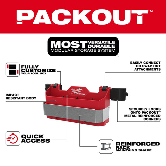 Milwaukee 48-22-8602 PACKOUT™ Tool Box Caddy Attachment - McCally Tool and Supply | Industrial Distributor & Repair