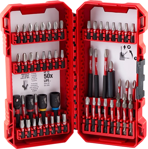 Milwaukee 48-32-4010 SHOCKWAVE™ Impact Duty Driver Bit Set - 54PC