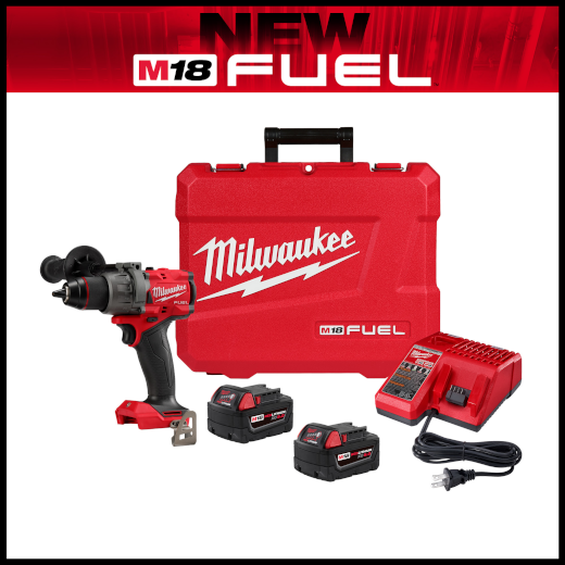 Milwaukee 2903-22 M18 FUEL™ 1/2" Drill/Driver Kit - McCally Tool and Supply | Industrial Distributor & Repair