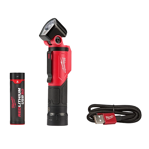 Milwaukee 2113-21 REDLITHIUM™ USB Pivoting Flashlight - McCally Tool and Supply | Industrial Distributor & Repair