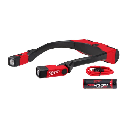 Milwaukee 2117-21 REDLITHIUM™ USB 400L Neck Light - McCally Tool and Supply | Industrial Distributor & Repair