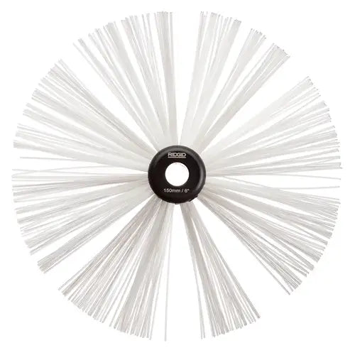 RIDGID 68968 6" (150 mm) Nylon Brush for 3/8" (10 mm) Cable - McCally Tool and Supply | Industrial Distributor & Repair