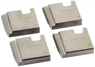 RIDGID 37880 12-R 1"-11 1/2 NPT Dies (4pk) - McCally Tool and Supply | Industrial Distributor & Repair