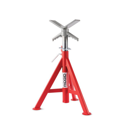 RIDGID 56657 V-Head Low Pipe Stand - McCally Tool and Supply | Industrial Distributor & Repair