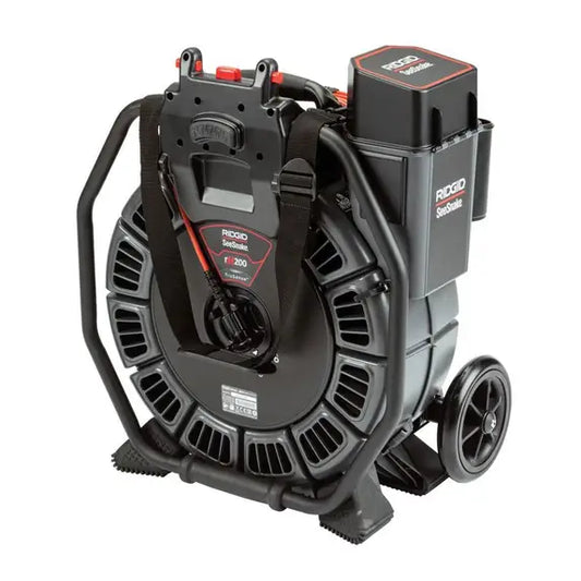 RIDGID 63663 SeeSnake rM200B, 165', 25mm Self-Leveling Camera with TruSense, D2B Drum - McCally Tool and Supply | Industrial Distributor & Repair