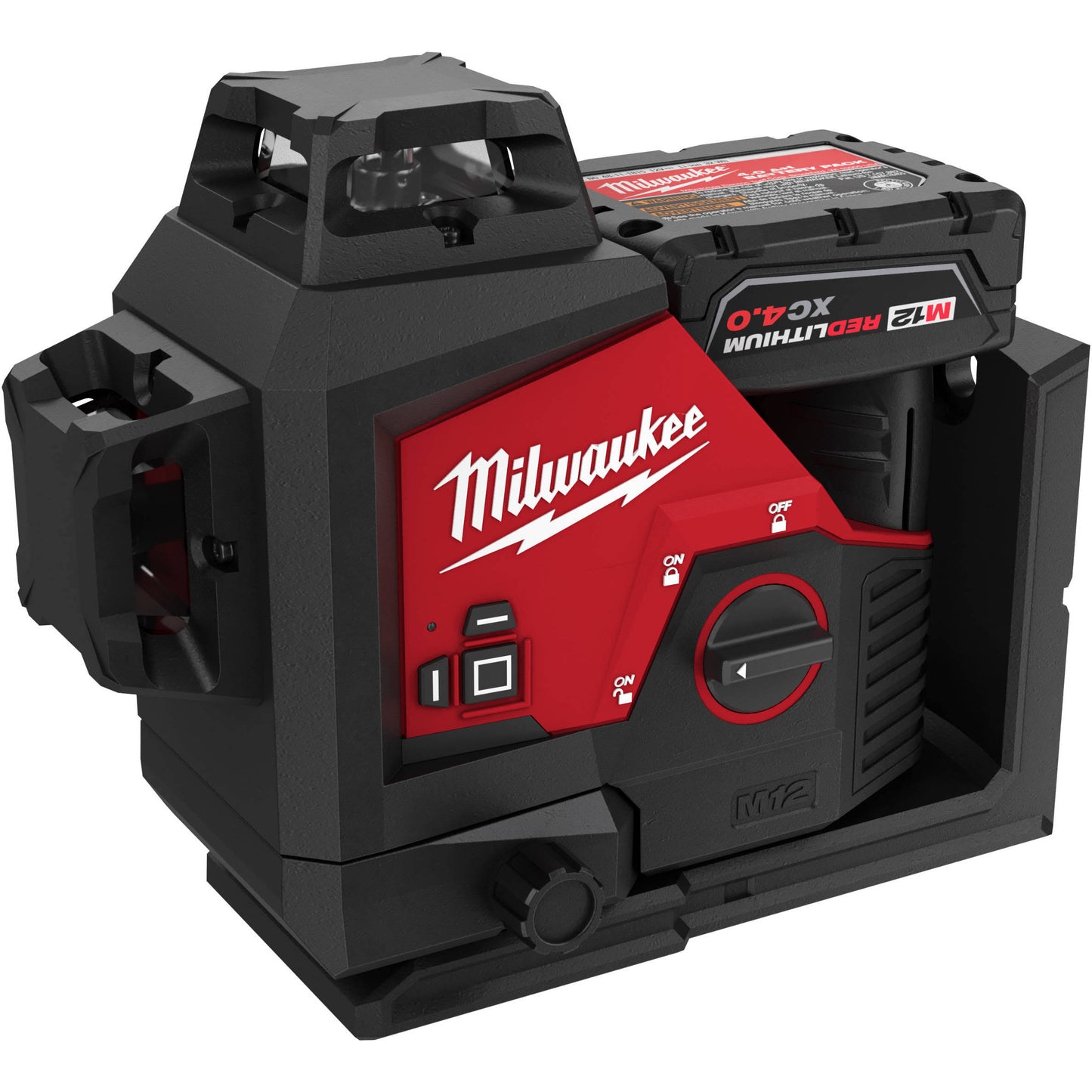 Milwaukee M12™ Green 360° 3-Plane Laser Kit 3632-21