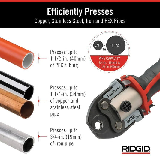 RIDGID 16958 1/2" Compact Jaw for ProPress - McCally Tool and Supply | Industrial Distributor & Repair