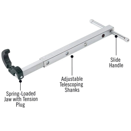 RIDGID 31180 1019 1-1/4"-2-1/2" Telescoping Basin Wrench - McCally Tool and Supply | Industrial Distributor & Repair