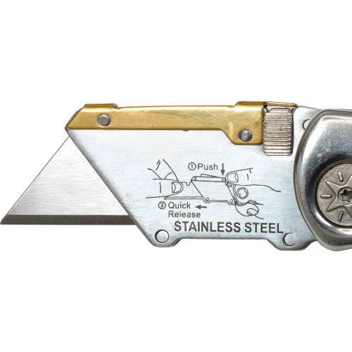 Greenlee 0652-22 Folding Utility Knife - McCally Tool and Supply | Industrial Distributor & Repair