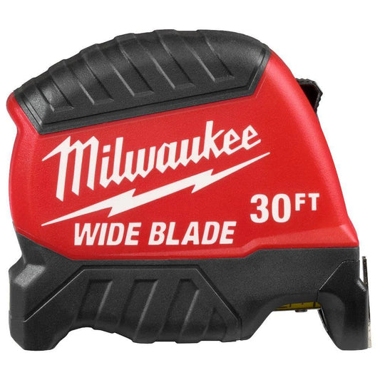 Milwaukee 48-22-1230 30ft Wide Blade Tape Measure - McCally Tool and Supply | Industrial Distributor & Repair