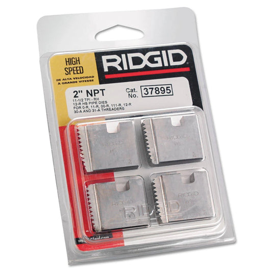 RIDGID 37895 12R NPT High Speed Dies - McCally Tool and Supply | Industrial Distributor & Repair