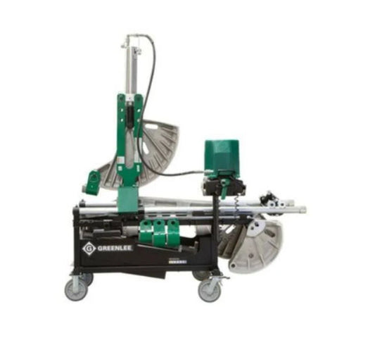 Greenlee 881GXE980MBTS Hydraulic Bender for 2-1/2" - 4" with Hydraulic Pump and Mobile Bending Table - McCally Tool and Supply | Industrial Distributor & Repair