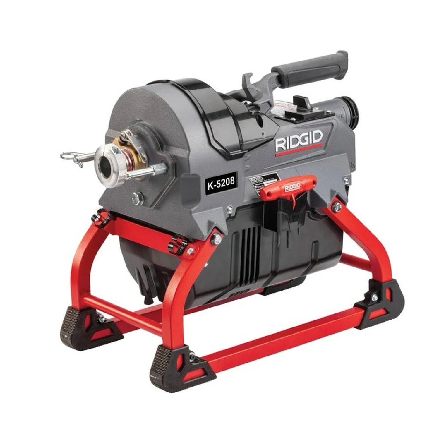 RIDGID 61688 K-5208, 115V 60Hz Sectional Drain Cleaner with Guide Hose