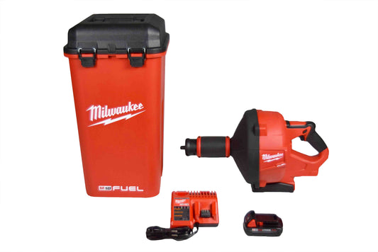 Milwaukee 2772A-21 M18 FUEL™ Drain Snake w/ CABLE DRIVE™ with 5/16” Cable