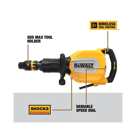 DeWALT D25911K 27 lbs SDS MAX Inline Chipping Hammer Kit