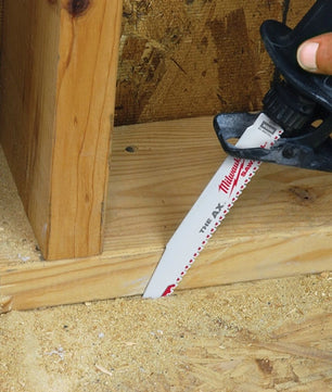 Milwaukee 48-01-7037 12 in. 5 TPI Wood Cutting Thin Kerf Sawzall Blades (100 Pk)