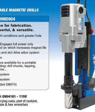 Hougen 0904101 HMD904 Magnetic Drill 115V