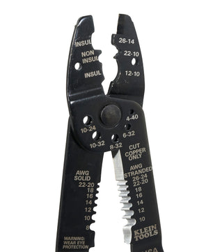 Klein Tools 1001 Multi Tool, Stripper, Crimper, Wire Cutter, 8-22 AWG - McCally Tool and Supply | Industrial Distributor & Repair