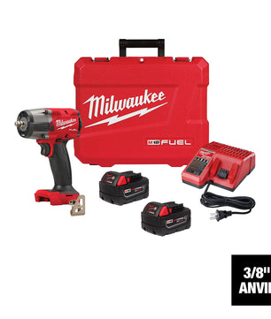 Milwaukee 2960-22R M18 FUEL 3/8 Mid-Torque Impact Wrench w/ Friction Ring Kit - McCally Tool and Supply | Industrial Distributor & Repair