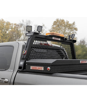 Weather Guard Model 127-52-04 Saddle Box, Aluminum, Full Standard, Textured Matte Black, 11.0 cu ft