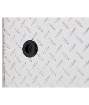 Weather Guard Model 123-0-04 Saddle Box, Aluminum, Full Deep, Clear, 15.0 cu ft - McCally Tool and Supply | Industrial Distributor & Repair