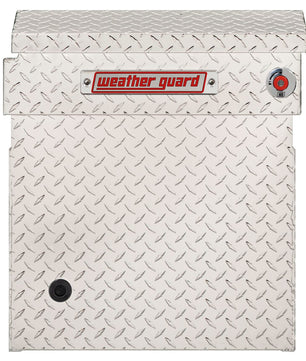 Weather Guard Model 123-0-04 Saddle Box, Aluminum, Full Deep, Clear, 15.0 cu ft - McCally Tool and Supply | Industrial Distributor & Repair