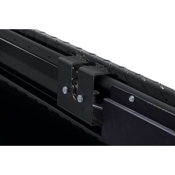 Weather Guard Model 127-52-04 Saddle Box, Aluminum, Full Standard, Textured Matte Black, 11.0 cu ft