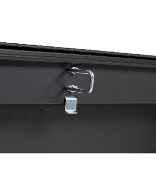 Weather Guard Model 127-52-04 Saddle Box, Aluminum, Full Standard, Textured Matte Black, 11.0 cu ft