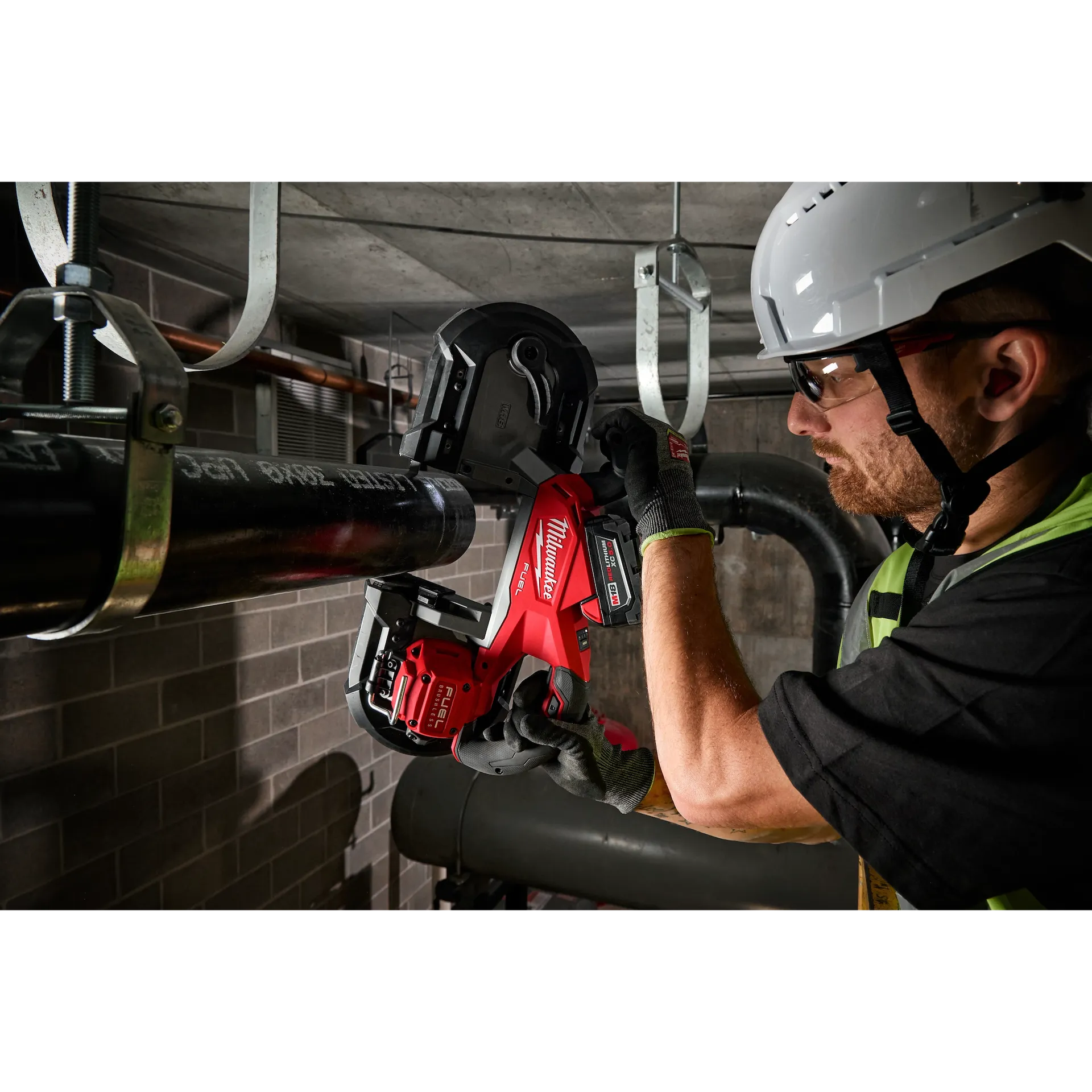 Milwaukee 2929S-20 M18 FUEL™ Deep Cut Dual Trigger Band Saw w/ ONE-KEY™ (Tool Only) - McCally Tool and Supply | Industrial Distributor & Repair