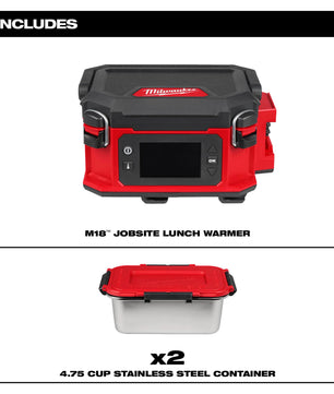 Milwaukee 0811-20 M18 Jobsite Lunch Warmer