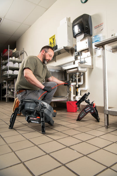 RIDGID 78118 SeeSnake microREEL APX and CSx Via System with TruSense