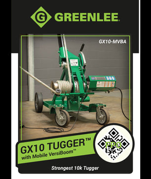 Greenlee GX10-MVBA GX10 10k Tugger Package with Mobile VersiBoom