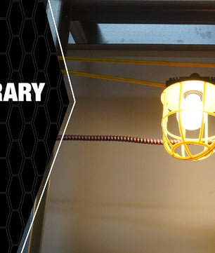Southwire 7145SW 14/2 100' SJTW Plastic Cage String Light - McCally Tool and Supply | Industrial Distributor & Repair