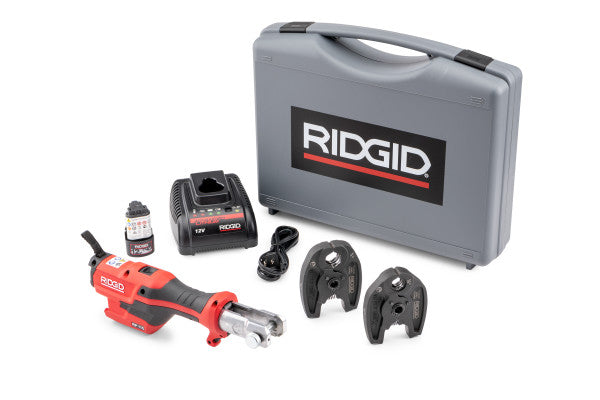 RIDGID 72543 RP 115 Press Tool Kit with PureFlow Jaws (1/2” – 3/4”)
