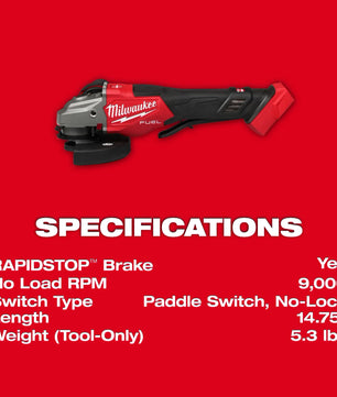 Milwaukee 3670-20 M18 FUEL™ 4-1/2