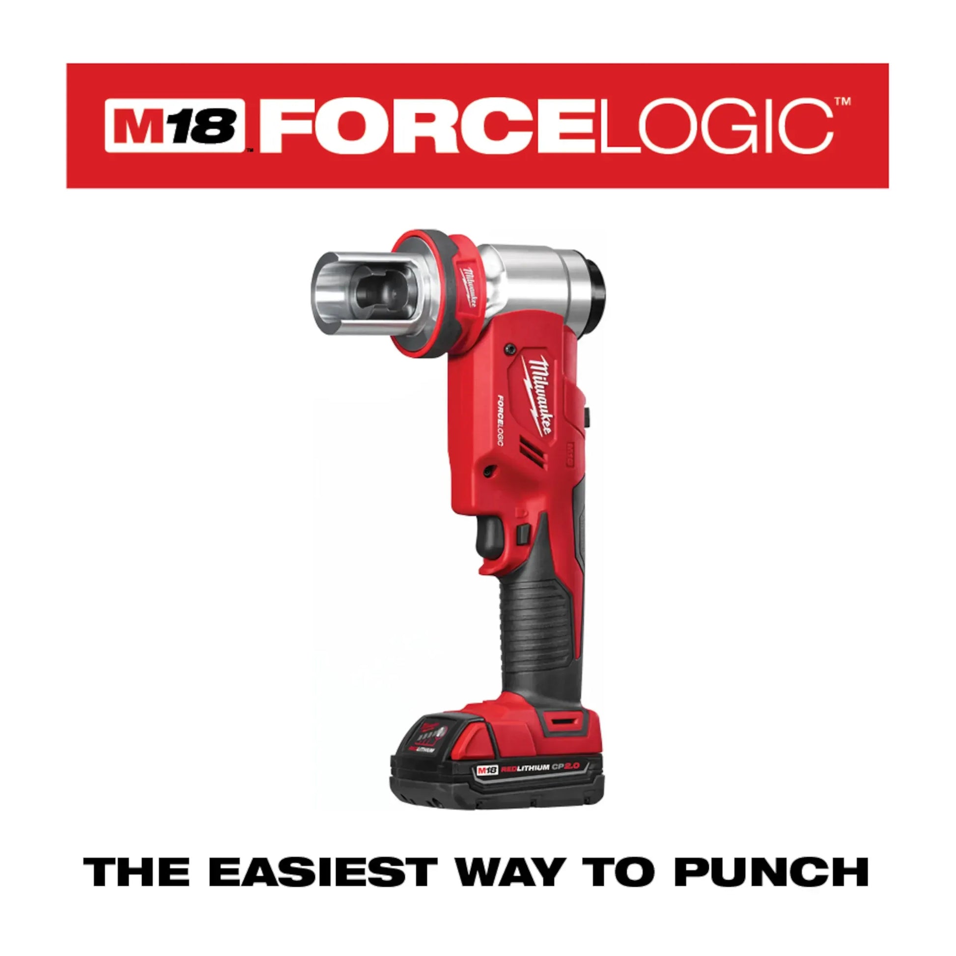 Milwaukee M18 FORCE LOGIC 6T Knockout Tool 1 2