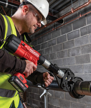 RIDGID 65478 RP 342-XL Press Tool Kit with Viega Z3 Actuator and MegaPress XL Rings