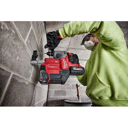 Milwaukee M18 FUEL™ 1” SDS Plus Rotary Hammer w/ Dust Extractor Kit 2912-22DE