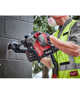 Milwaukee M18 FUEL™ 1” SDS Plus Rotary Hammer w/ Dust Extractor Kit 2912-22DE