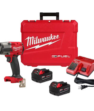 Milwaukee 2960-22R M18 FUEL 3/8 Mid-Torque Impact Wrench w/ Friction Ring Kit - McCally Tool and Supply | Industrial Distributor & Repair