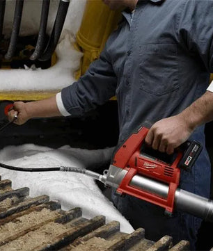 Milwaukee 2446-21XC M12™ Cordless LITHIUM-ION Grease Gun Kit - McCally Tool and Supply | Industrial Distributor & Repair