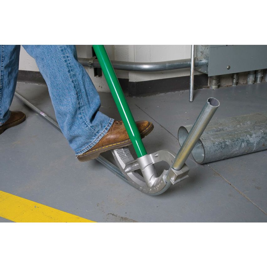 GREENLEE 841AH Aluminum Hand Bender Head with Handle for 3/4" EMT, 1/2" Rigid/IMC