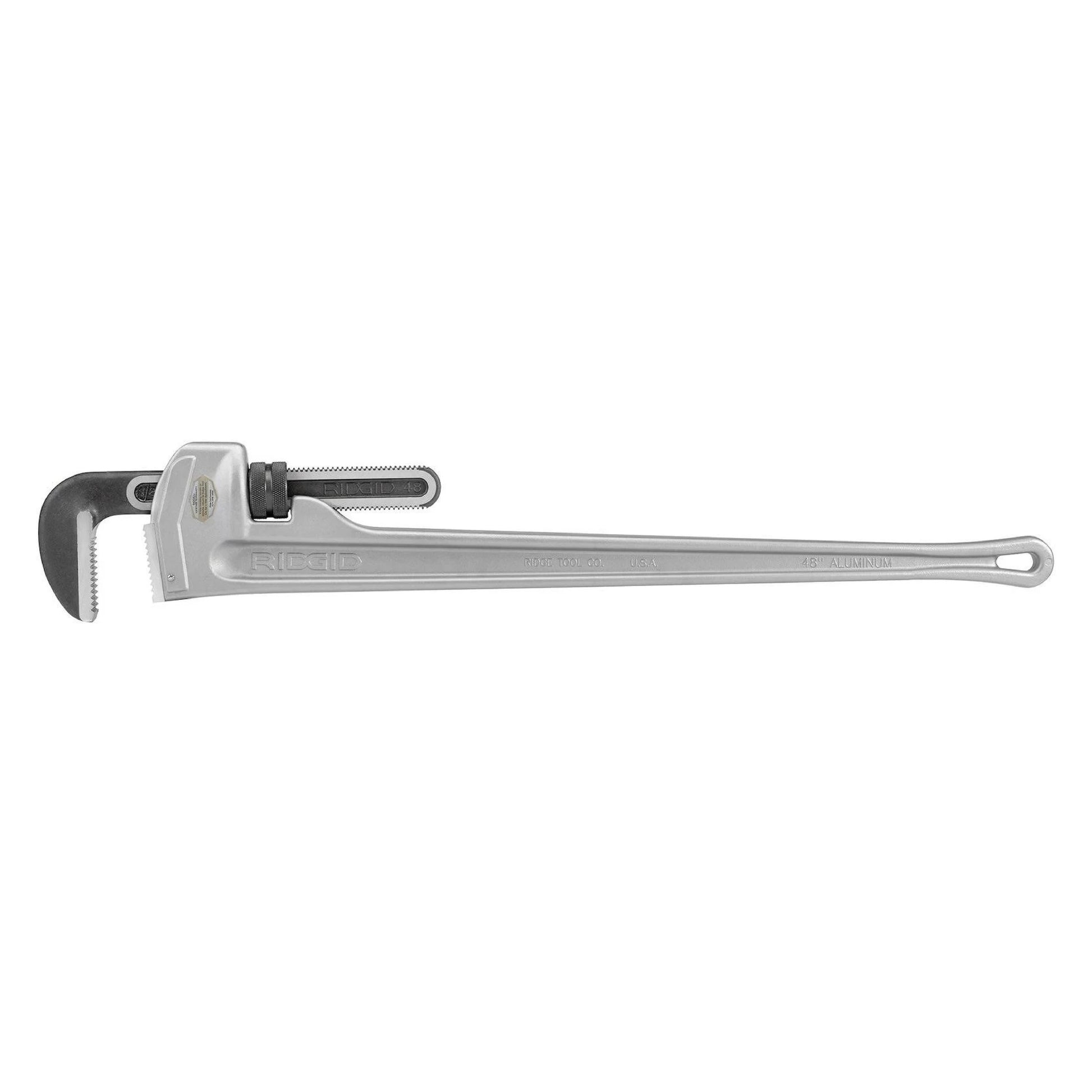 RIDGID 31115 48" Aluminum Straight Pipe Wrench - McCally Tool and Supply | Industrial Distributor & Repair