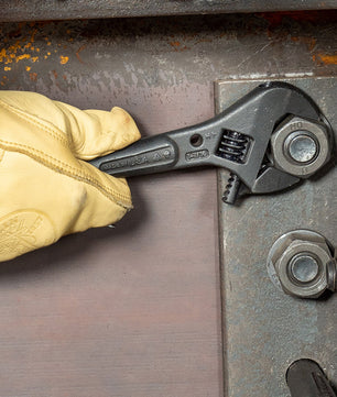 Klein Tools 3227 Adjustable Spud Wrench, 10-Inch, 1-7/16-Inch, Tether Hole - McCally Tool and Supply | Industrial Distributor & Repair