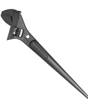 Klein Tools 3227 Adjustable Spud Wrench, 10-Inch, 1-7/16-Inch, Tether Hole - McCally Tool and Supply | Industrial Distributor & Repair