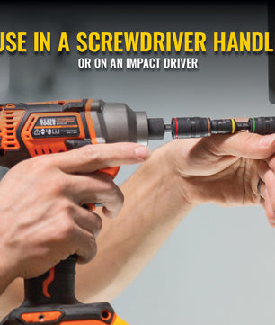 Klein Tools 32900 7-in-1 Impact Flip Socket with Handle - McCally Tool and Supply | Industrial Distributor & Repair