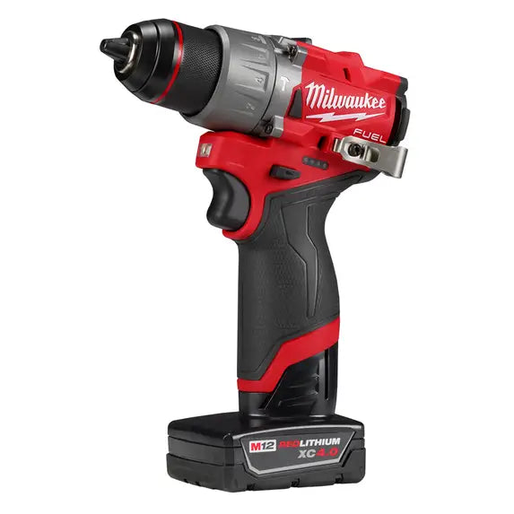 Milwaukee 3404-22 M12 FUEL™ 1/2" Hammer Drill/Driver Kit - McCally Tool and Supply | Industrial Distributor & Repair