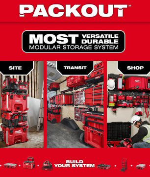 Milwaukee 48-22-8435 PACKOUT™ Compact Organizer - McCally Tool and Supply | Industrial Distributor & Repair