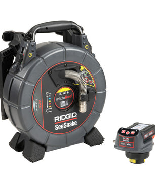 RIDGID 78728 SeeSnake microREEL APX and CSx Via System with TruSense, Battery, Charger